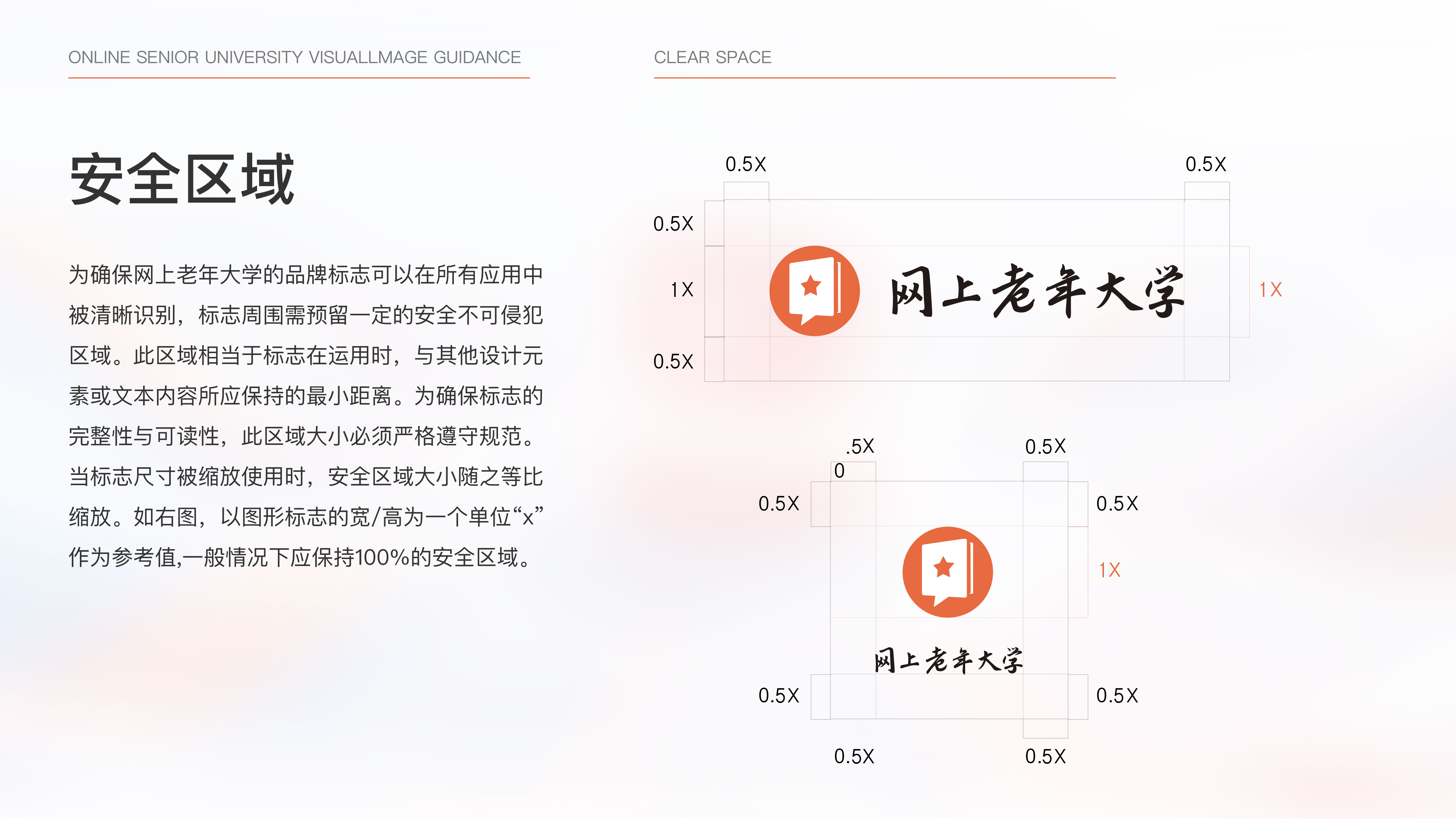 网上老年大学品牌视觉指导手册板块 6