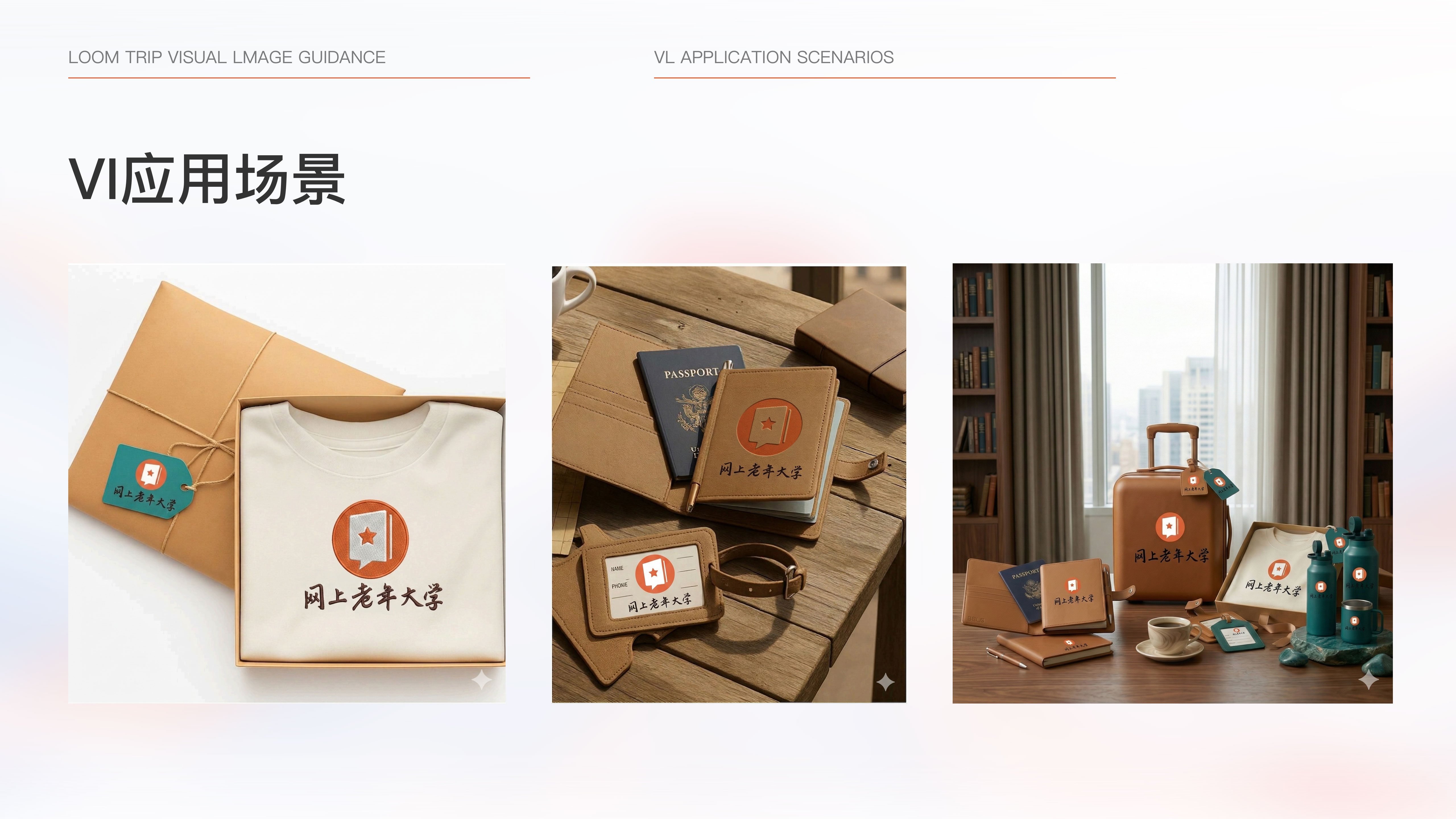 网上老年大学品牌视觉指导手册板块 8